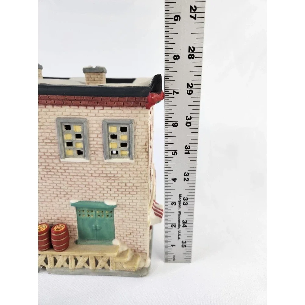 1992 Vintage Coca-Cola Town Square Collection Jacob's Pharmacy Christmas Village